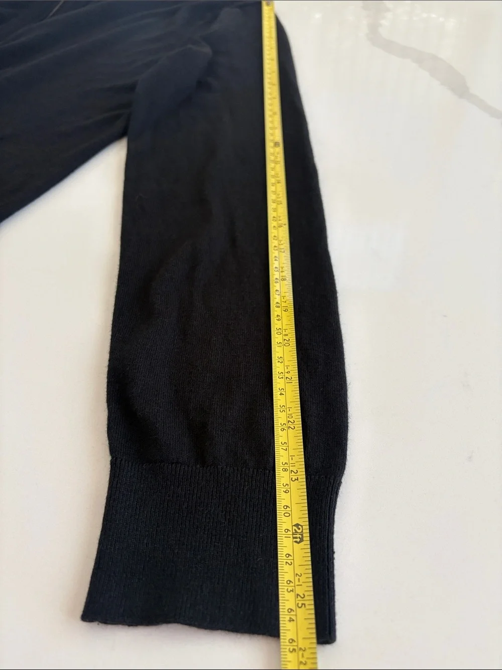 Banana Republic Men's Luxury Blend Silk Cashmere Full Zip Sweater Black L